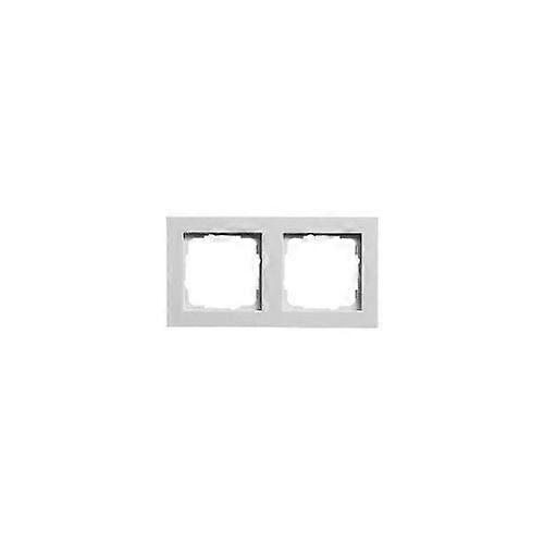 Gira Opal White Finish Frame 2 Post E2 - 021222