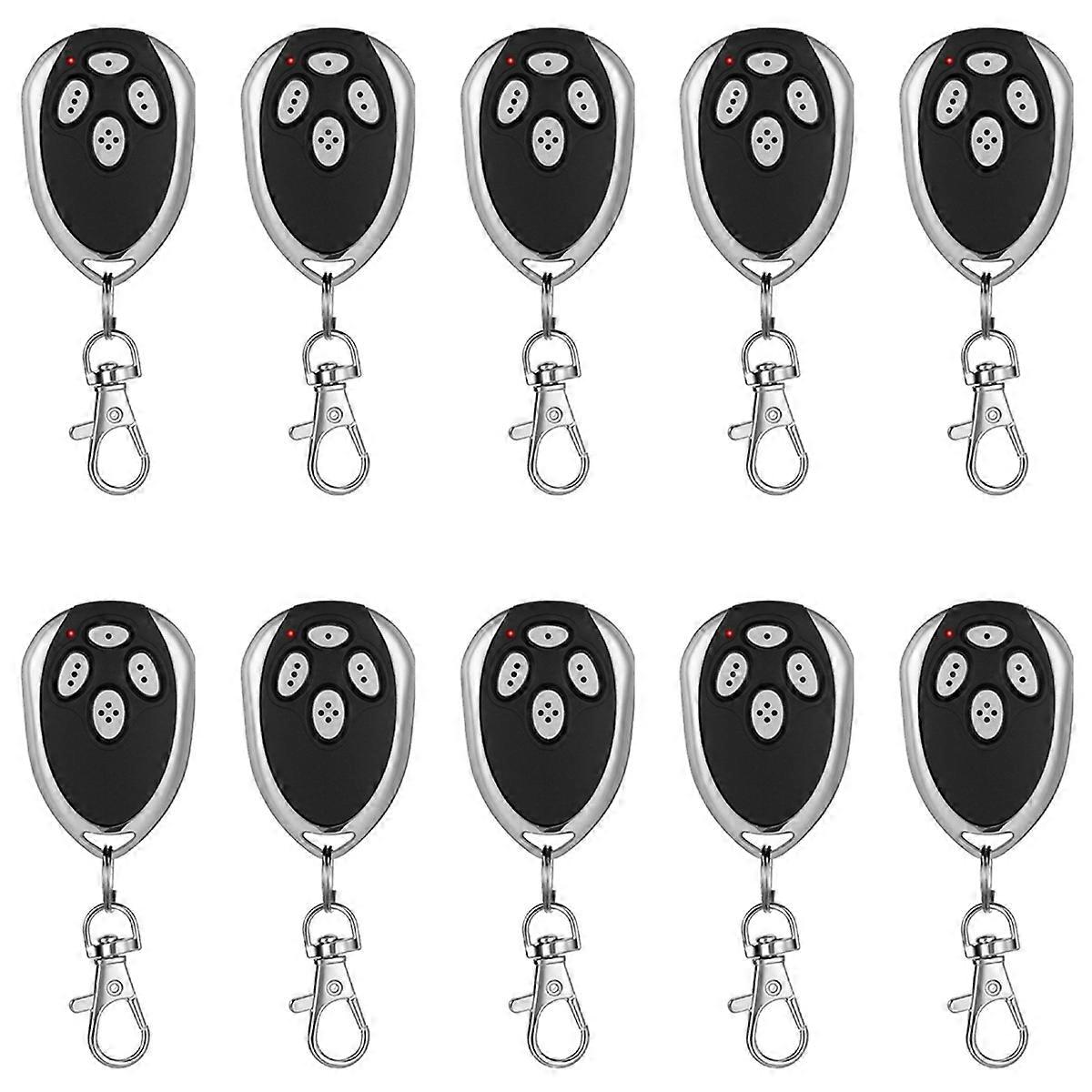 10pcs Remote Control Gate Opener for Alutech AT-4 AR-1-500 an-Motors AT-4 ASG1000 AT4 AT 433MHz Rolling Code