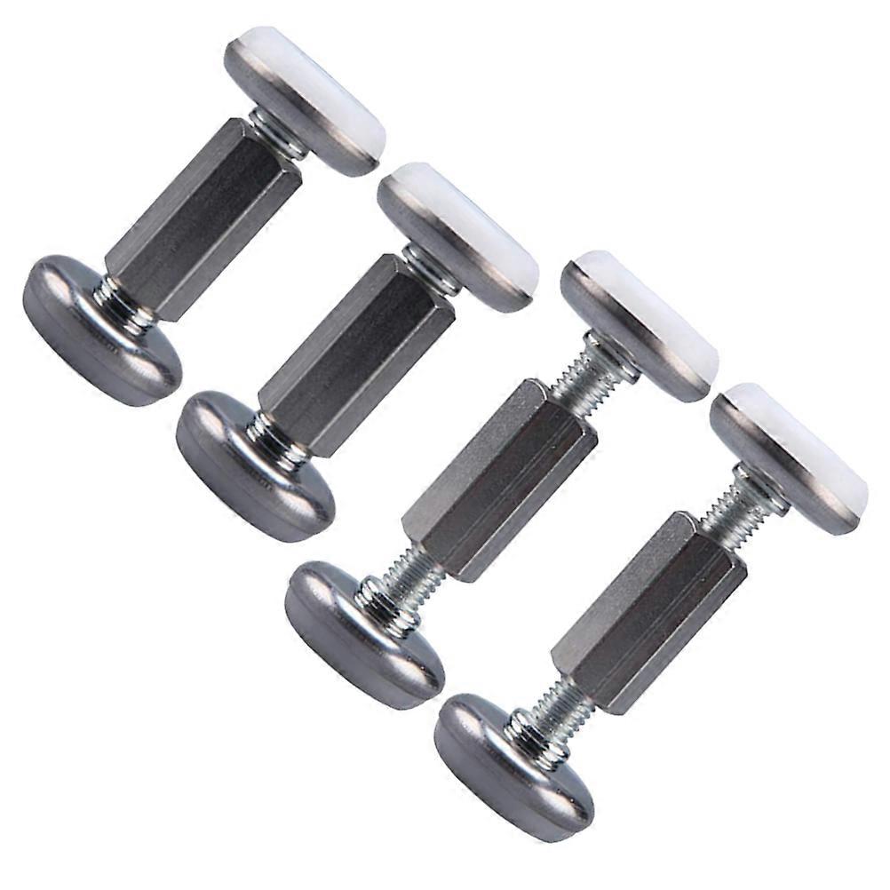 Adjustable Wall Stabilizer for Bed 8Pcs Stainless Steel Bedside Fixer Tools