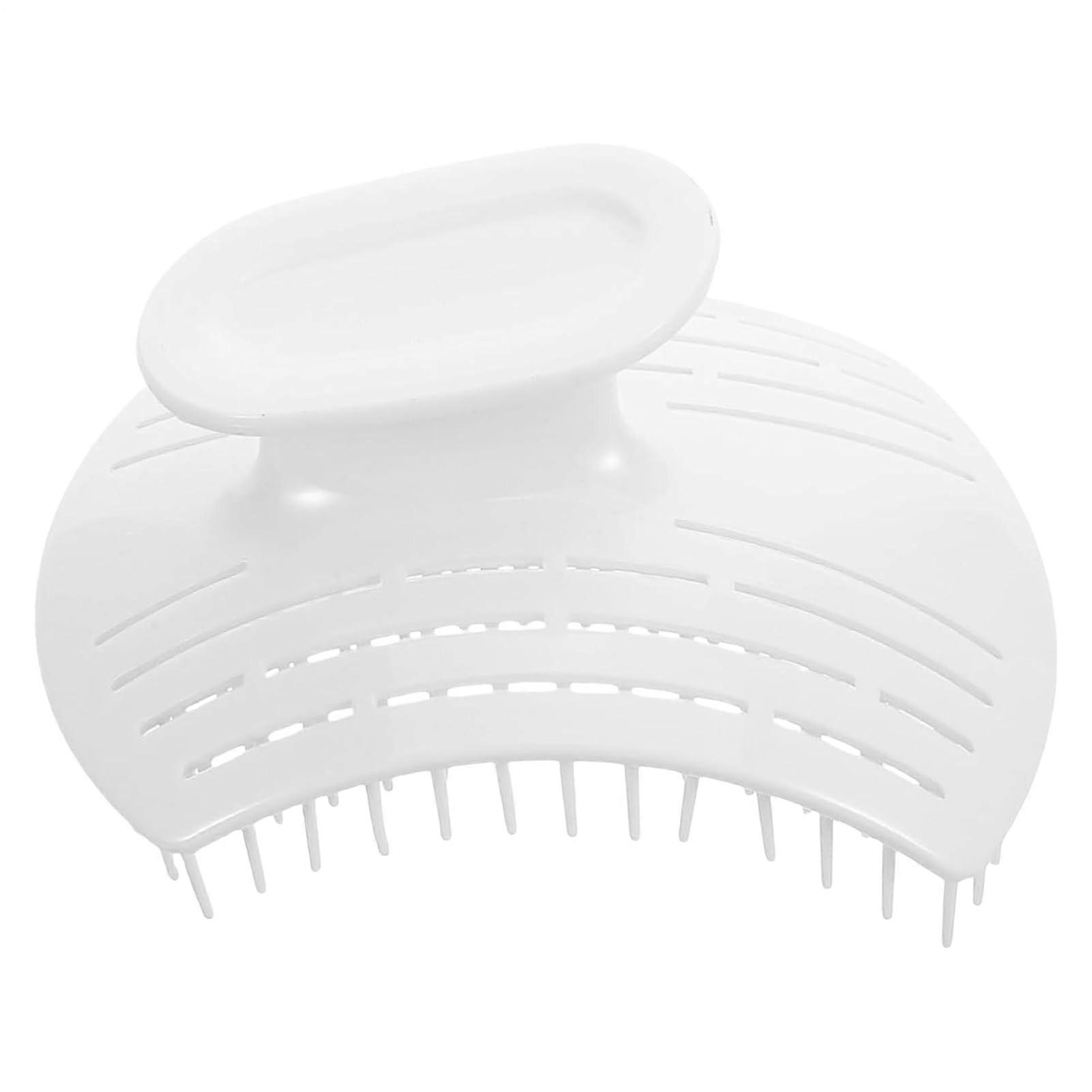 Scalp Massager Shampoo Brush with Silicone Bristles for Gentle Hair Washing and Oil Control