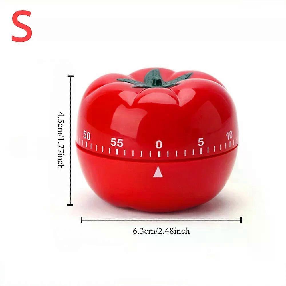 1PC Kitchen Timer Baking Alarm Clock Tomato Reminder Machine Countdown Timer Large and Small Tomatoes