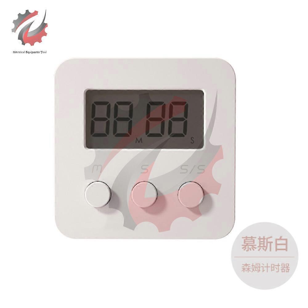 1PC Mini Kitchen Timer Alarm Clock Blue LCD Display Digital Timer Manual Countdown Reminder Kitchen Cooking Baking Sports Timer