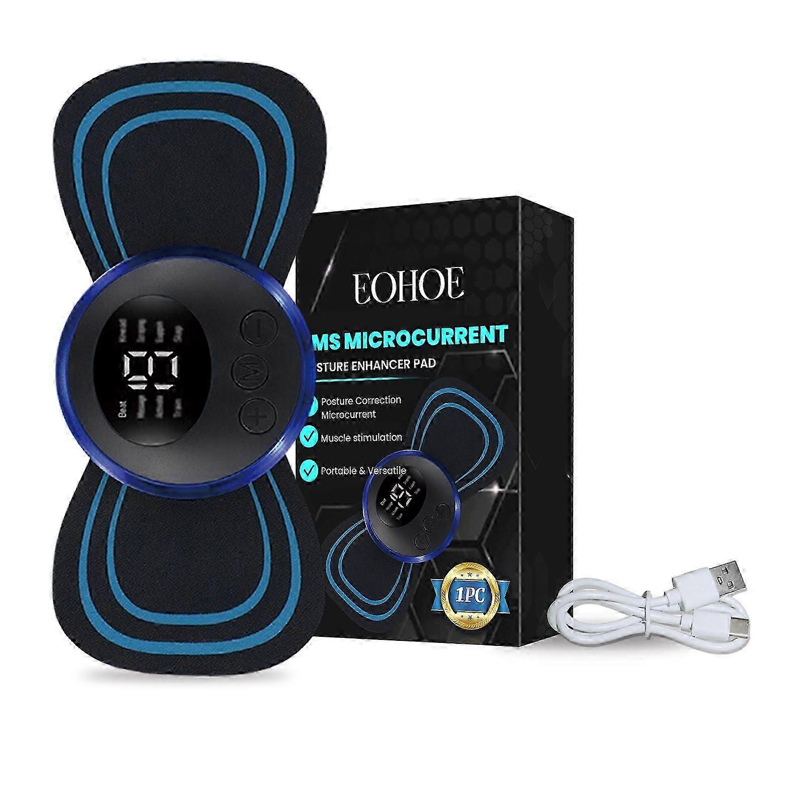 Rechargeable Back & Shoulder Relief Massager  Adjustable, Cordless, Easy to Use