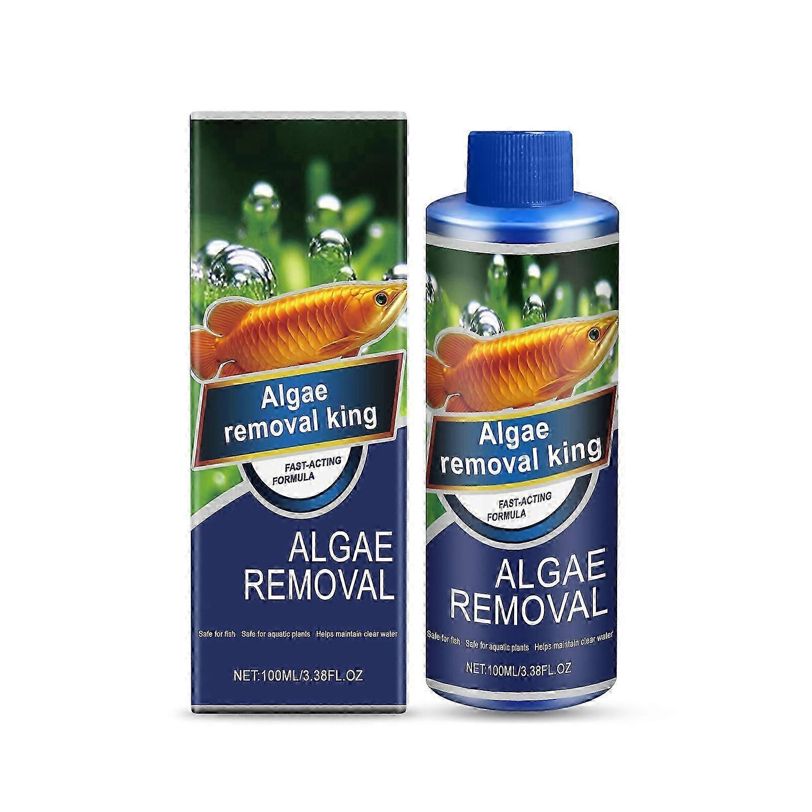 Effective Aquarium Water Purifier - Algae & Moss Removal, Safe for Fish, Easy Daily Maintenance
