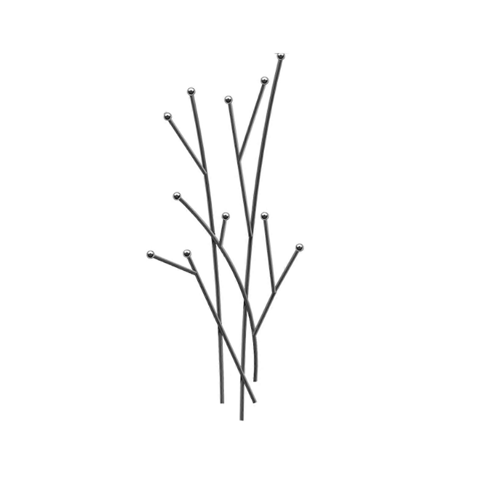 Wall Mounted Coat Rack with Metal Double Hooks, Modern SpaceSaving Design for Entryway and Bedroom