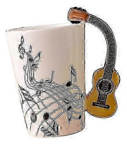 Coffee Mug Guitar Mug Multifunctional Accessories Mug (1pcs)