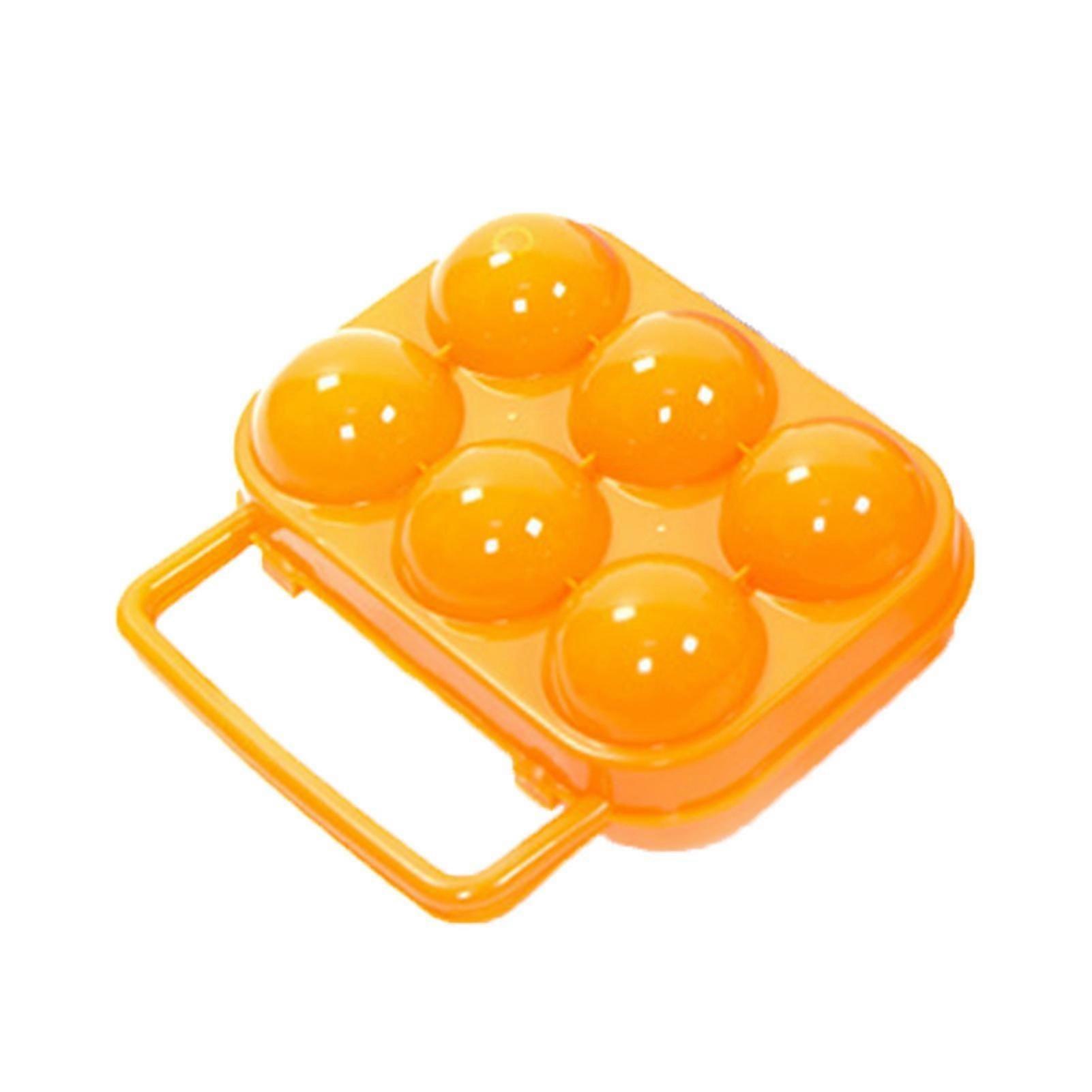 Egg Box Shockproof Kitchen Gadget Pp Picnic Egg Storage Container For Home