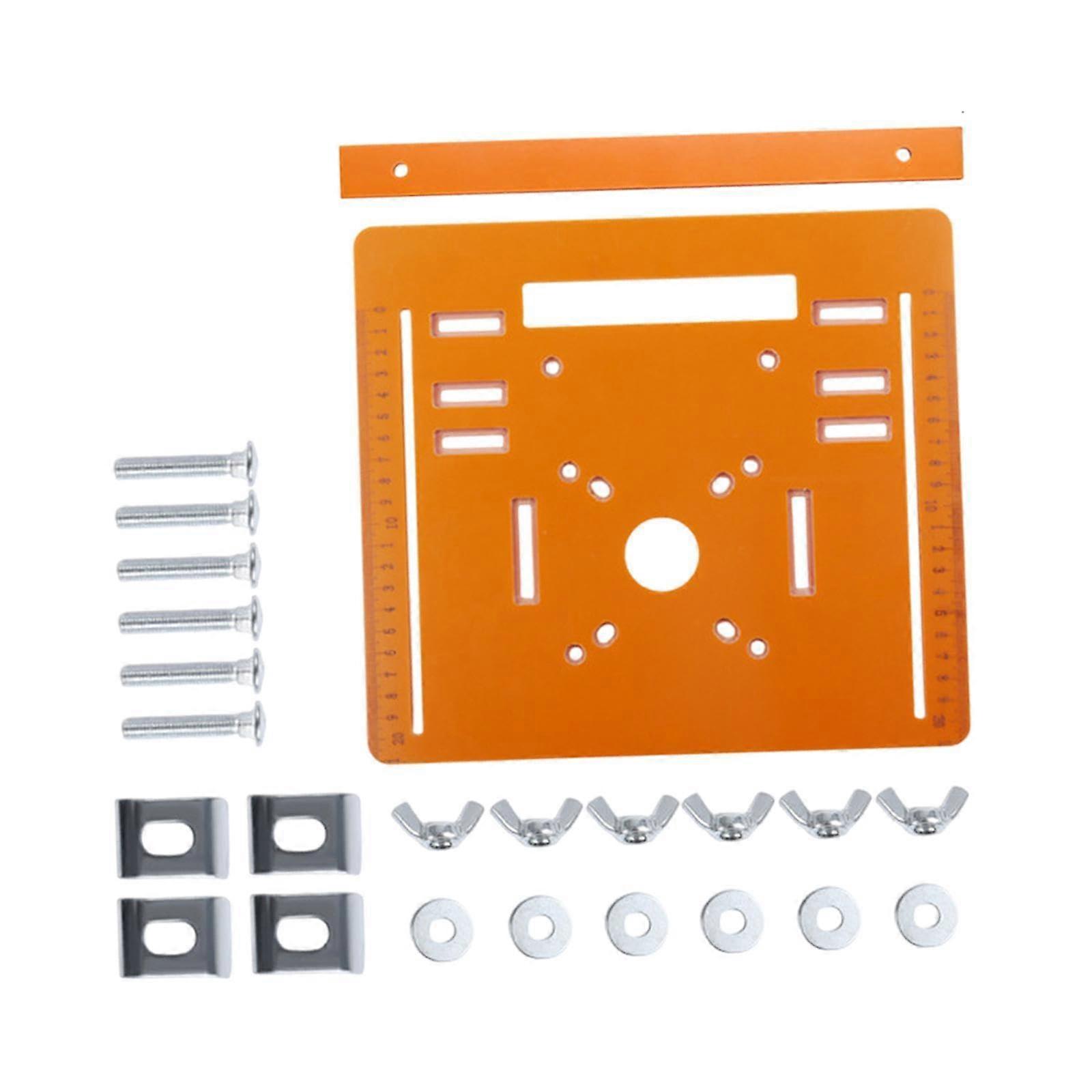 Circular Saw Guide Rail Base Plate for Precision Cutting and Accurate Alignment 28cm x 25cm
