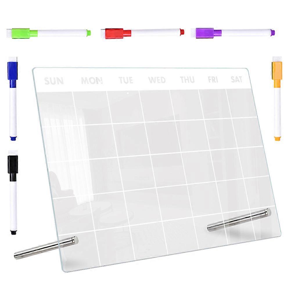Multi-Function Memo Board Acrylic Message Writing Board Students Practical Messaging 1 Set