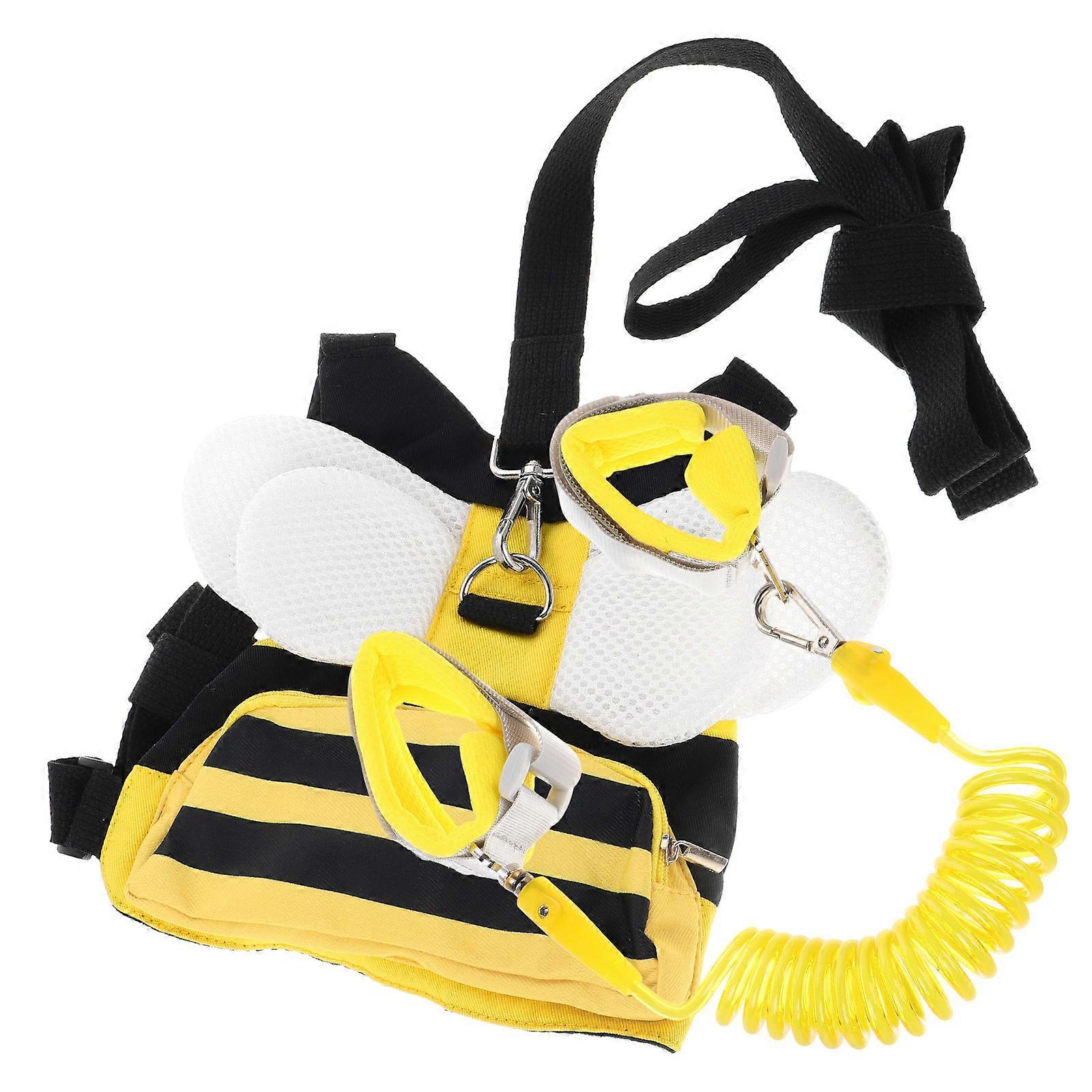 Adjustable Toddler Leash Backpack with Safety Harness for Kids