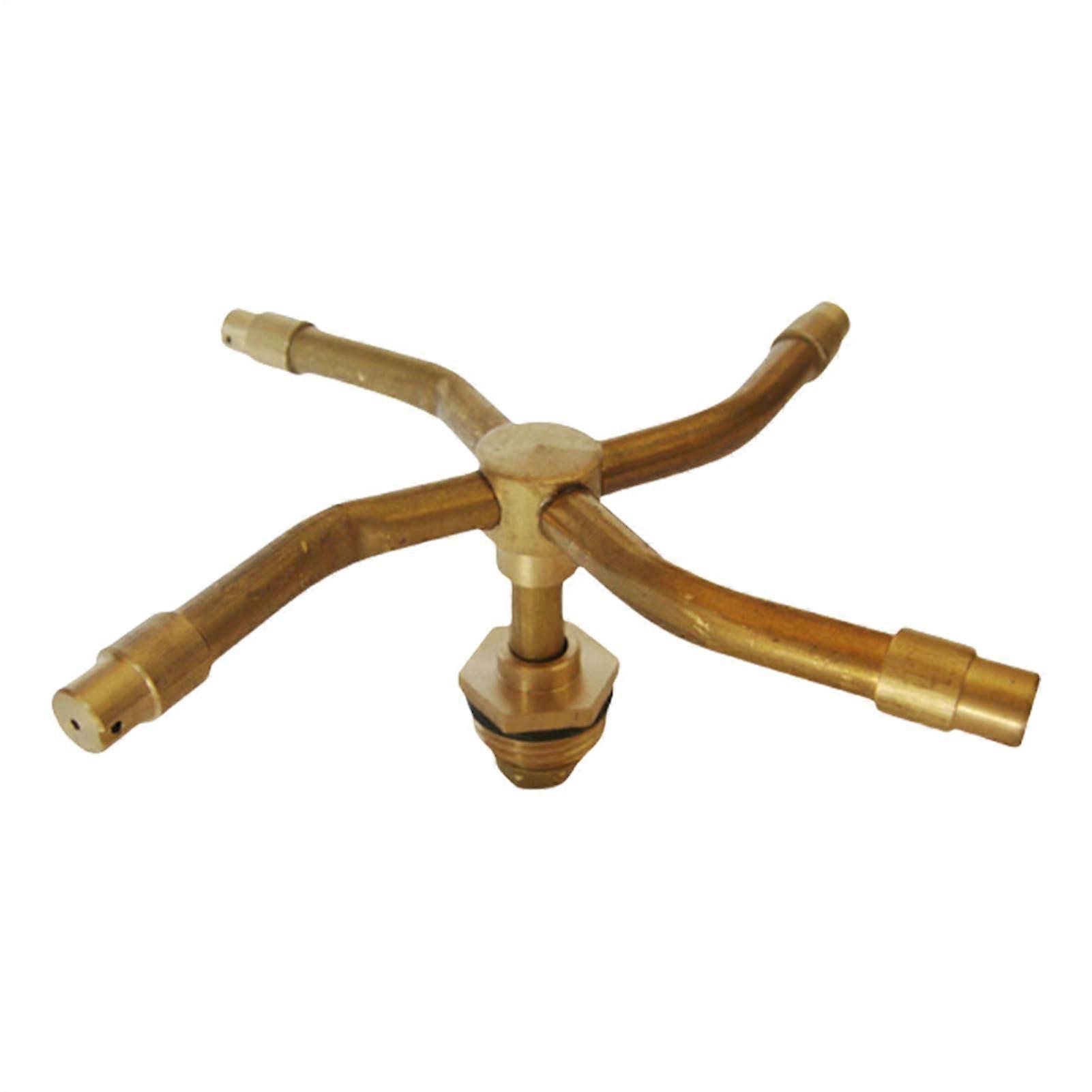 Garden Sprinkler with 360 Degree Rotation, Adjustable Spray Angle, WideArea Coverage, 4 Forks
