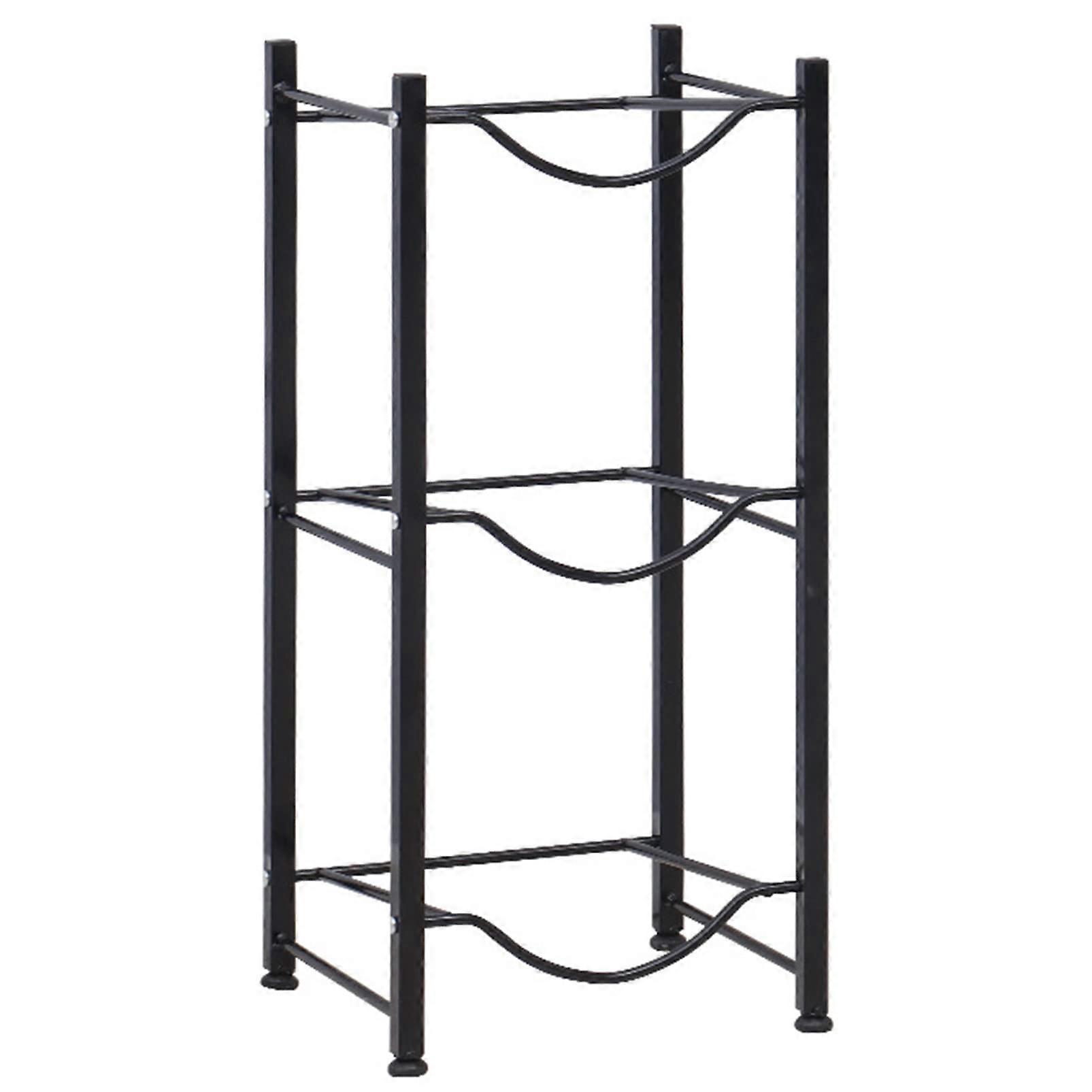 Water Bottle Storage Rack for 5 Gallon Jugs, Stackable Heavy Duty Stand with SpaceSaving Design