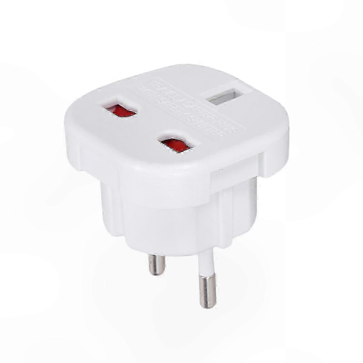 EU Plug Adapter for Outlet Power Connection