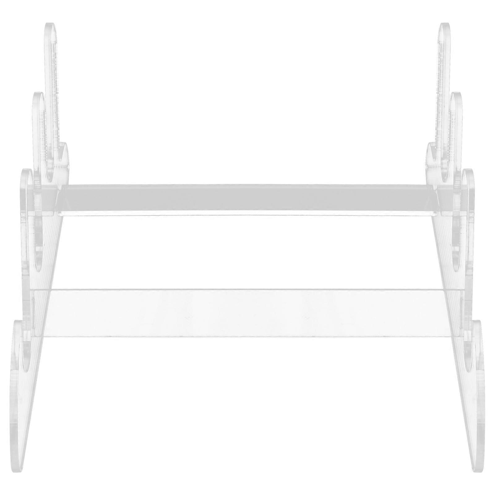 Rectangular Computer Keyboard Riser For Office Use Adults Simple Design 1 Set