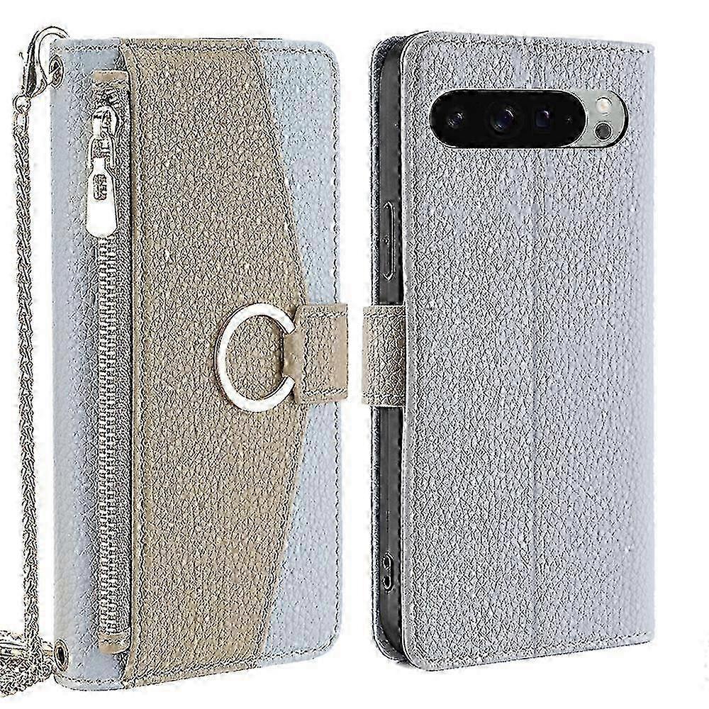 Crossbody Litchi Texture Leather Phone Case 2025