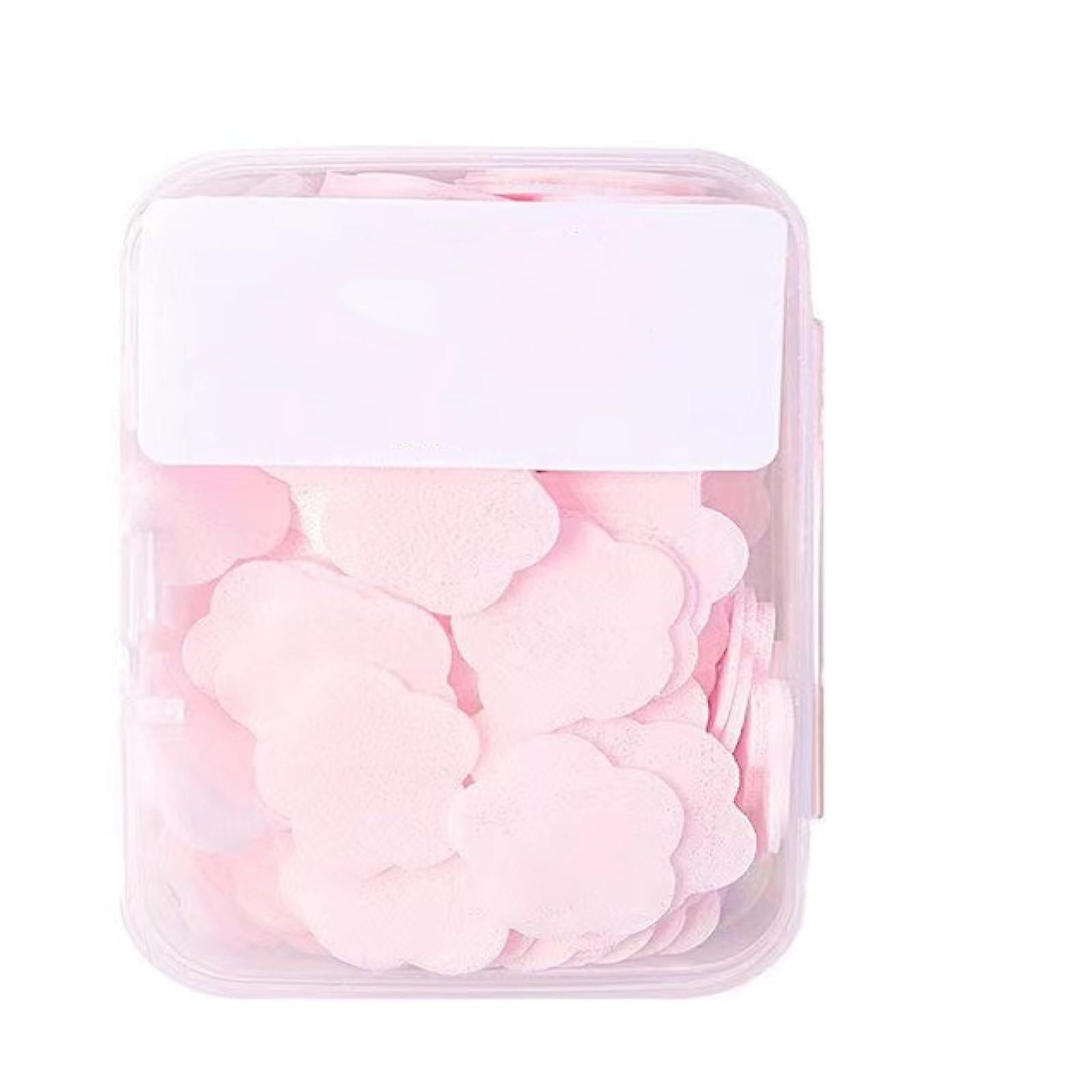 Portable Soap Sheets Compact Travel Size with Secure Lock Case and Gentle Plant Formula