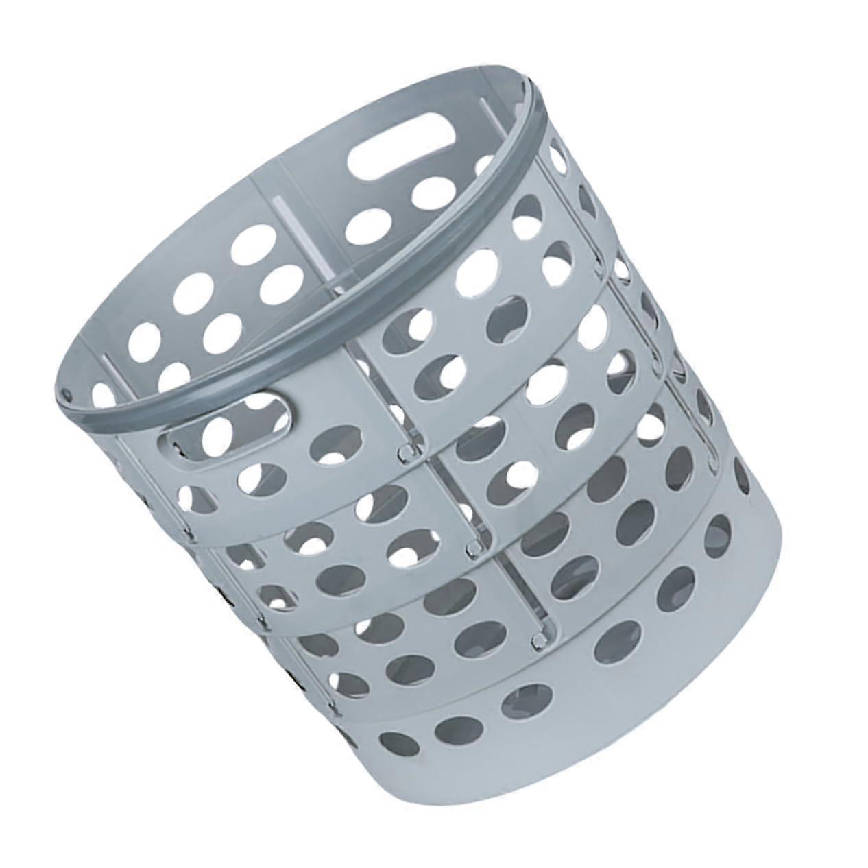 Foldable Rolling Laundry Basket with Wheels, SpaceSaving Hamper for Bathroom and Dorm