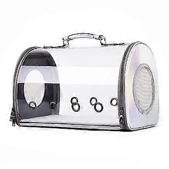 Pet Carrier Backpack for Cats and Dogs with Transparent Space Capsule Design for Travel and Hiking