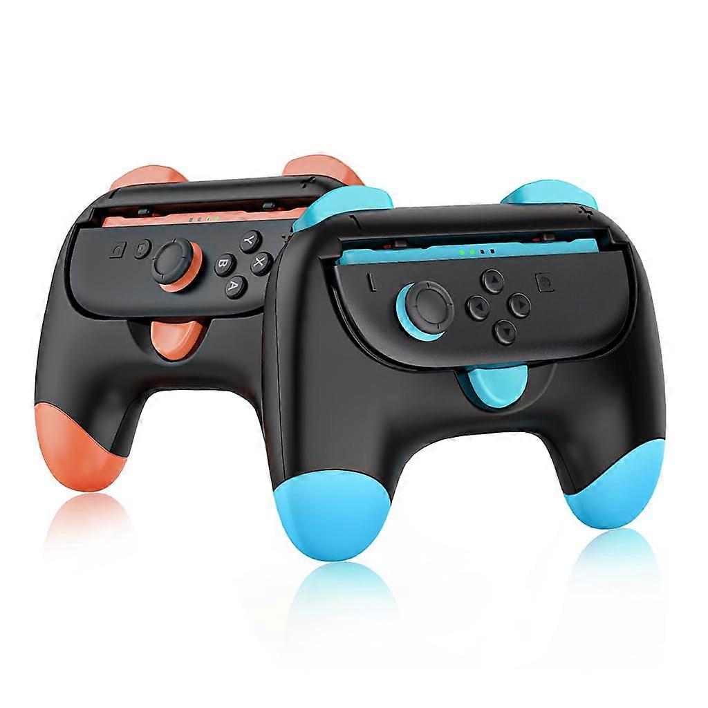 Controller Grip for Nintendo Switch, Ergonomic Design with Secure SnapIn Fit, 2 Pack