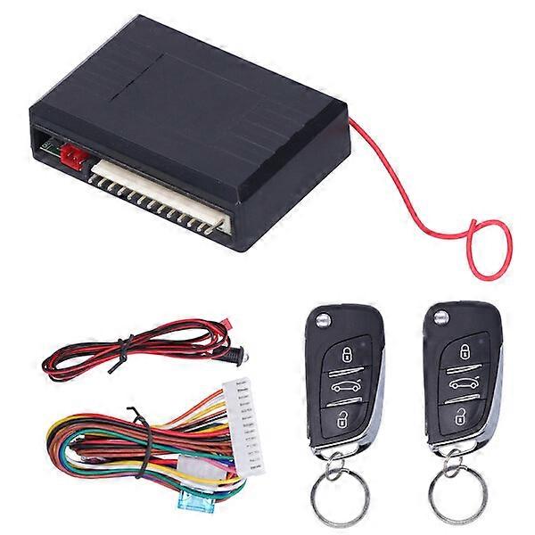 Remote Central Lock Kit Auto Lock Trunk Opening 12V Universal Car Central Control Lock