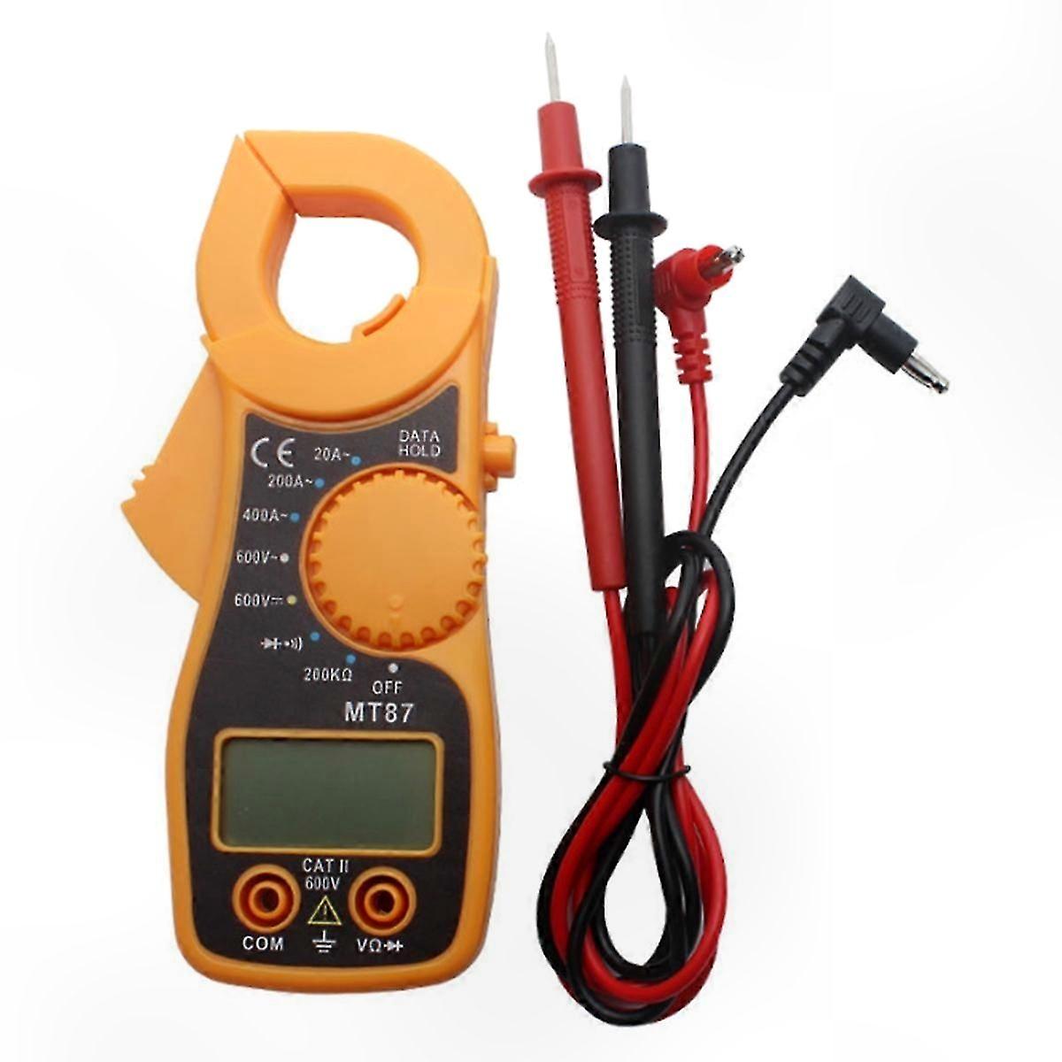 Digital Clamp Meter Multimeter AC DC Voltage Current Tester