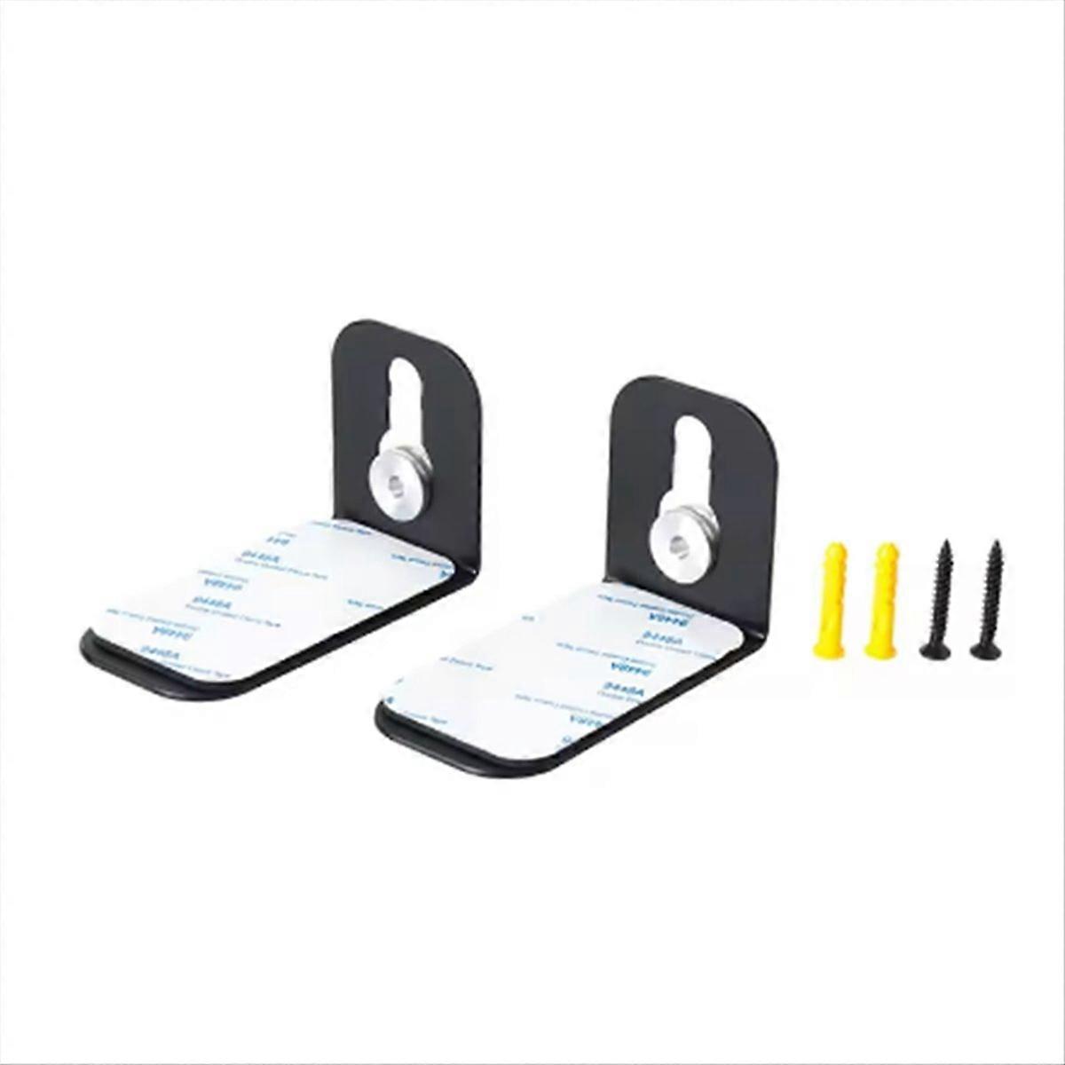 L Sound Bar Wall Mount Bracket Base Metal Tray Stand