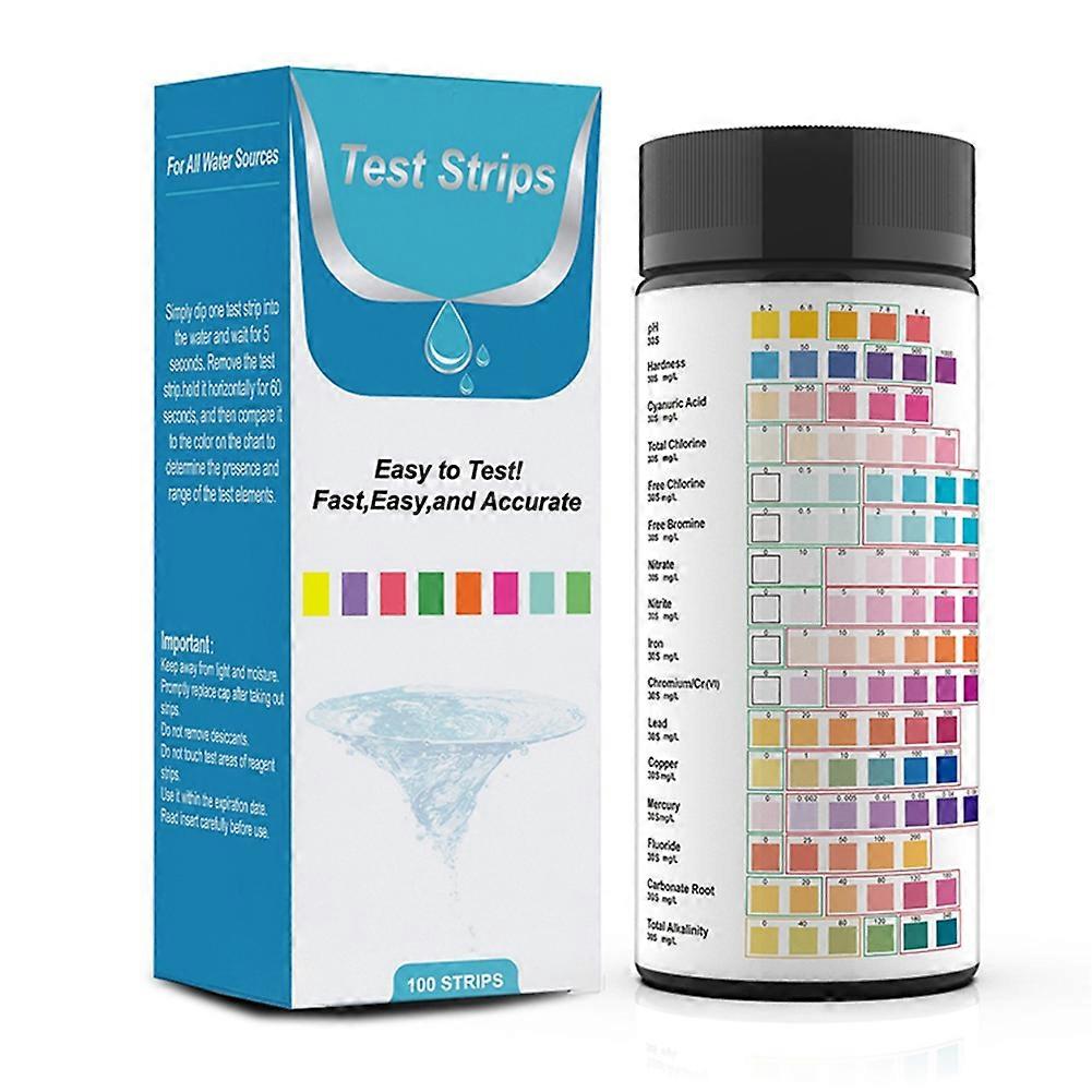 16 in 1 Drinking Water Test Professional Hardness Testing Kits,100PCS