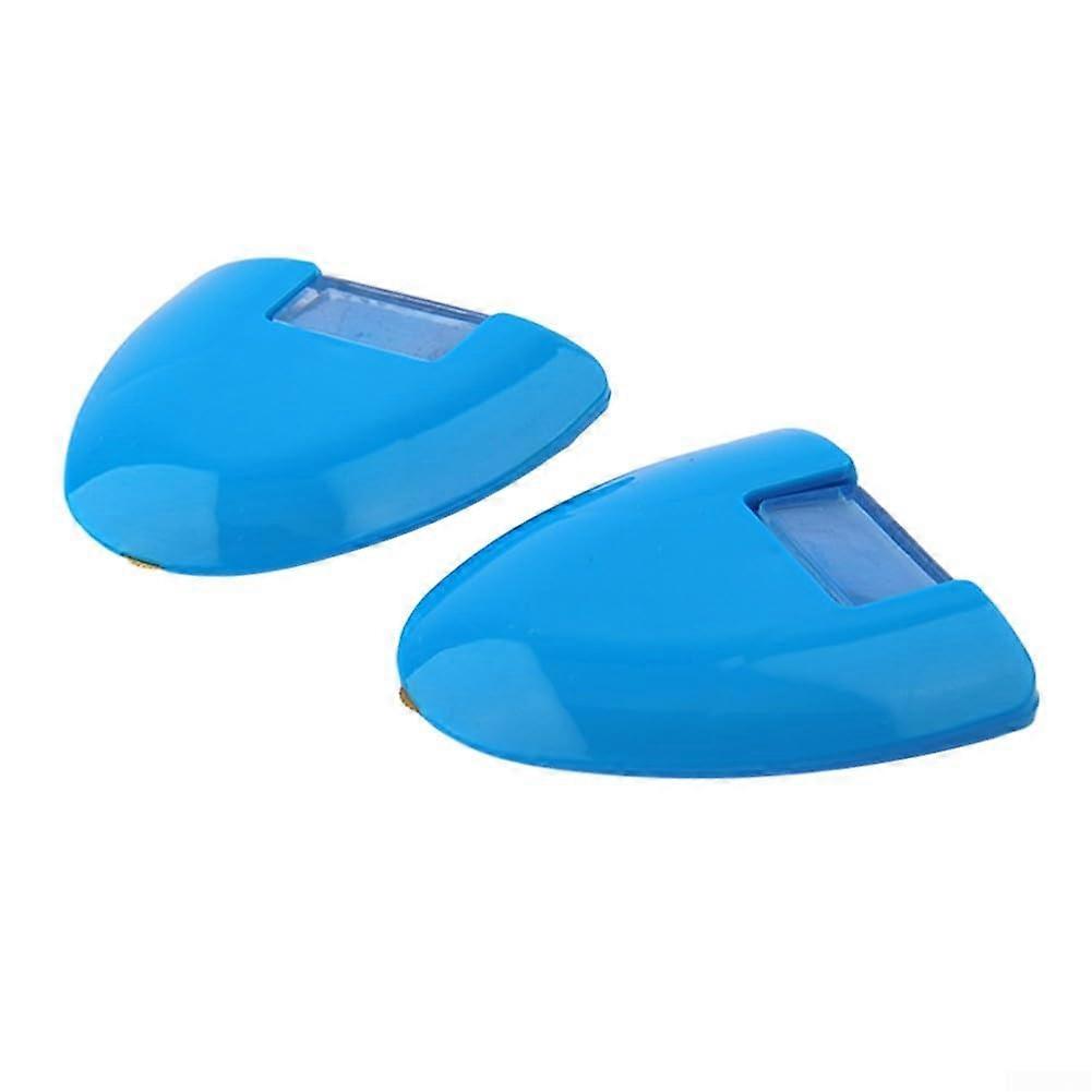 Blue Triangular Fabric Marker for Sewing and Tailoring with Water Erasable Temporary Marks