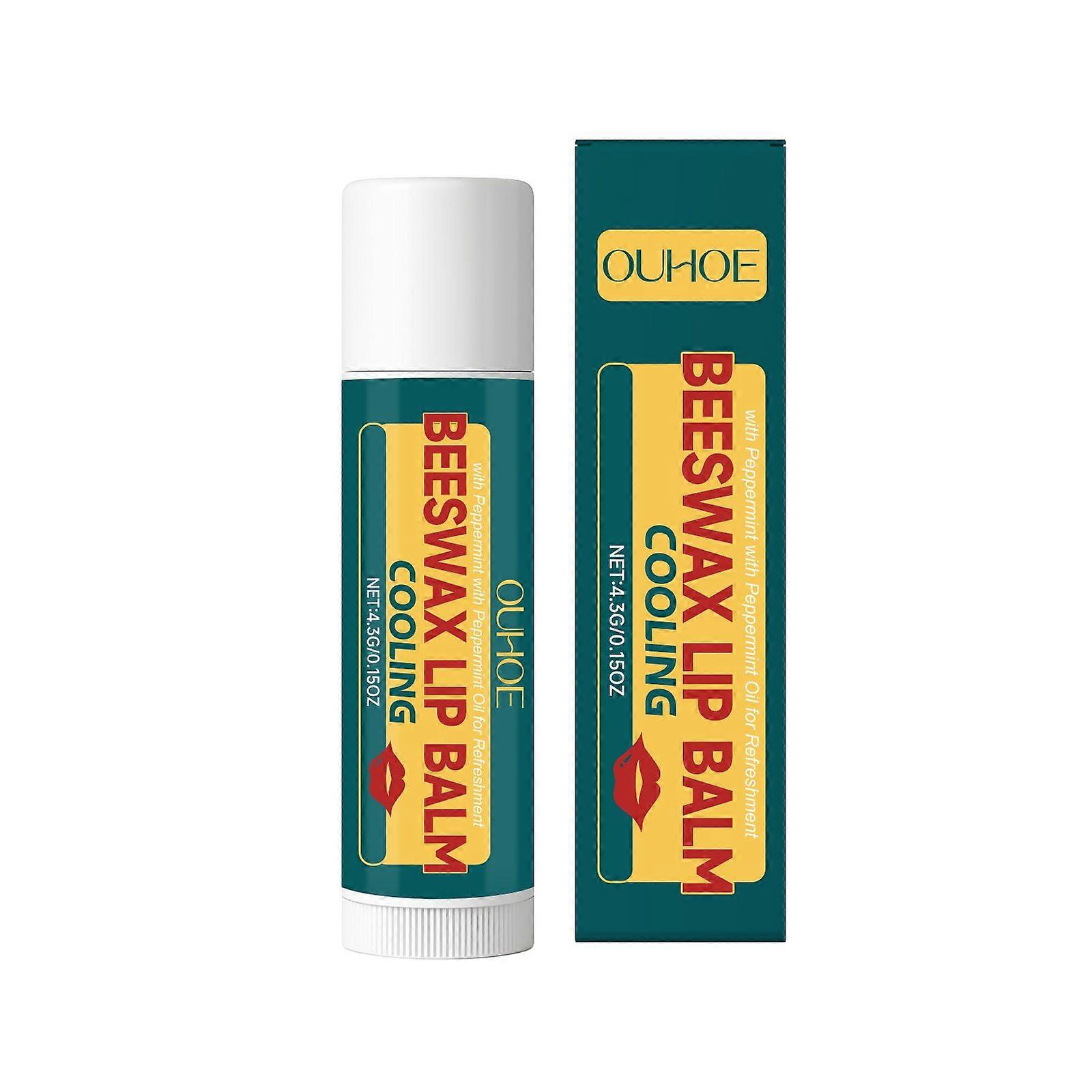Ouhoe Mint Beeswax Lip Balm - Hydrating