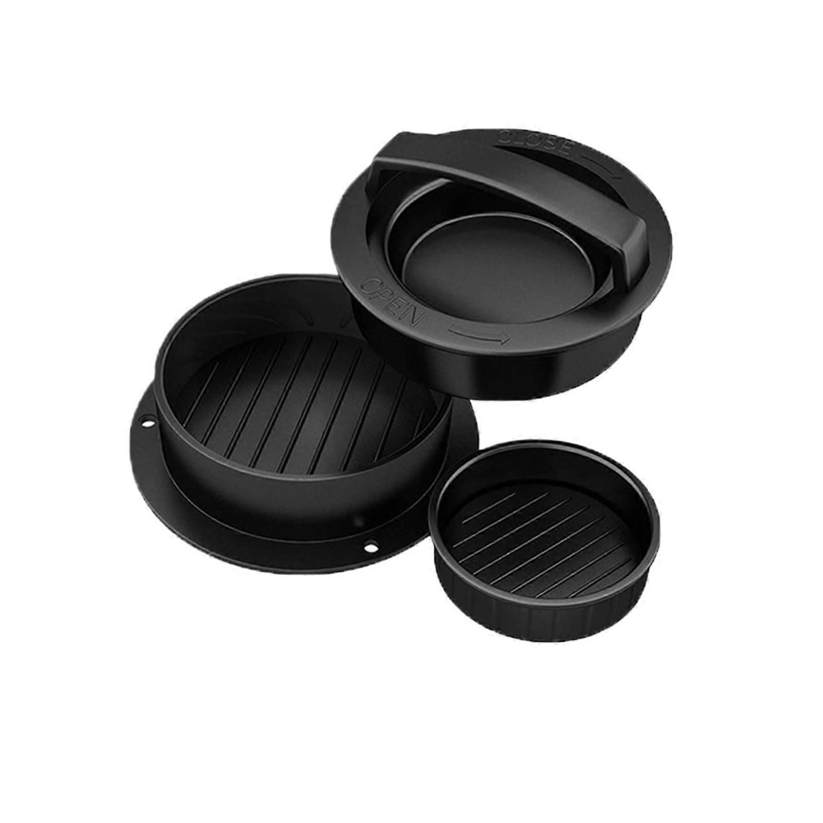 3 in 1 NonStick Grill Maker Press with Baking Paper Liners, Exact Color Type 1