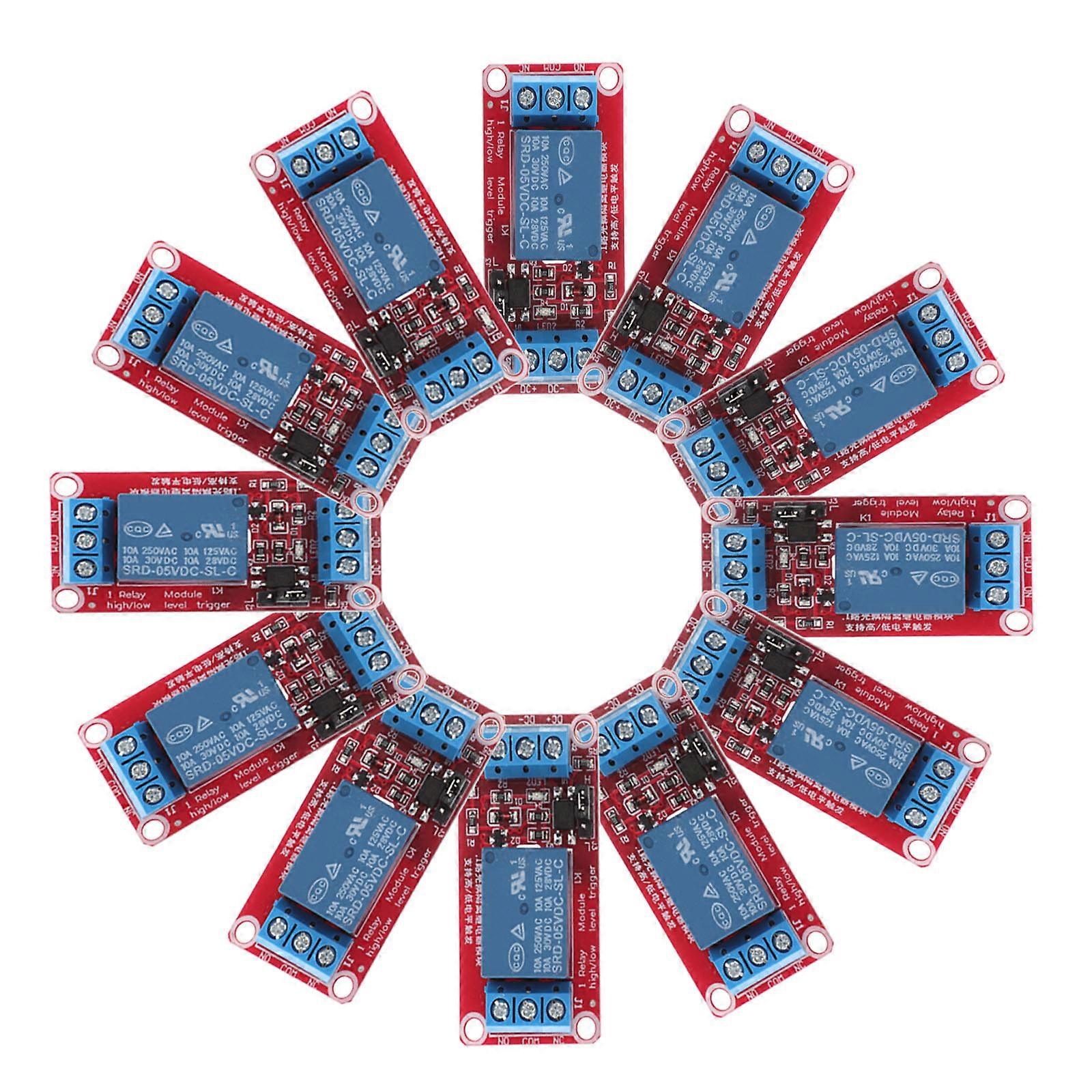 One Way Relay Module with Optical Isolation for Electronics 36Pcs Set