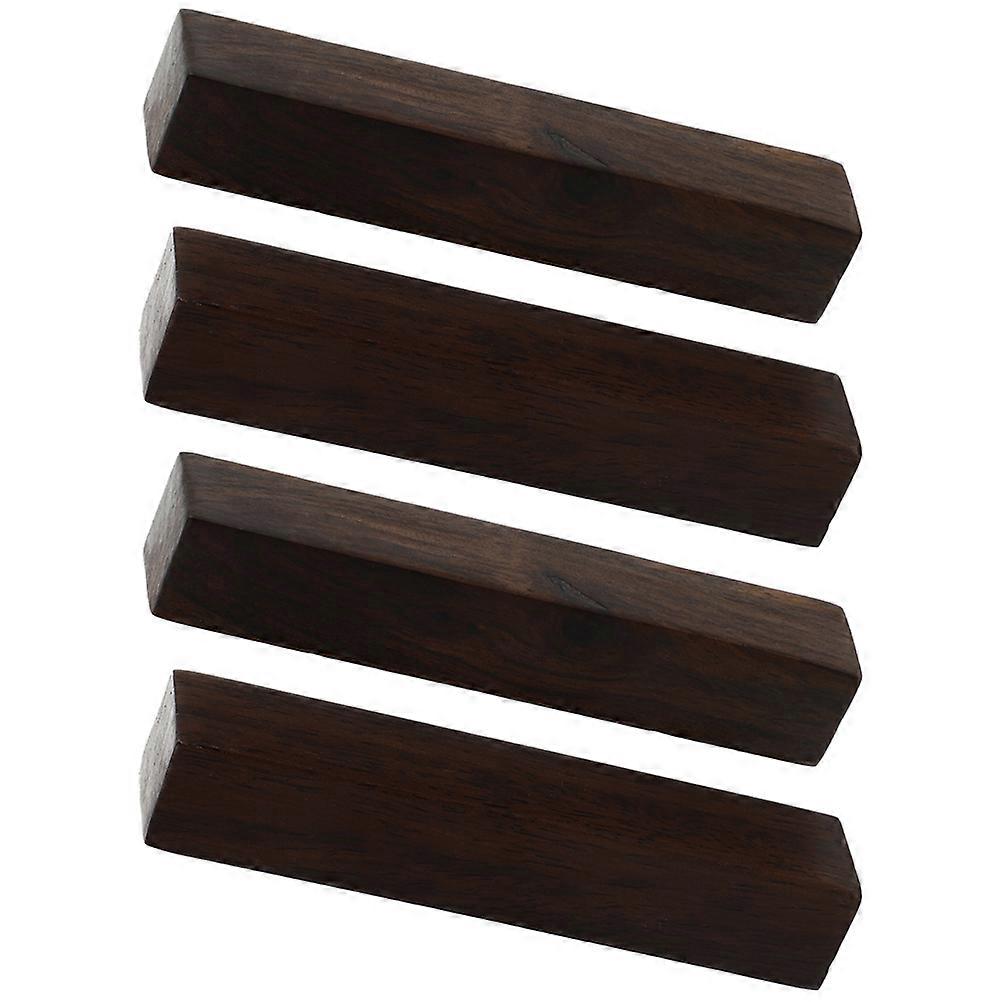 Wooden Paperweight Calligraphy Practice Rectangular Paperweight 4Pcs Set