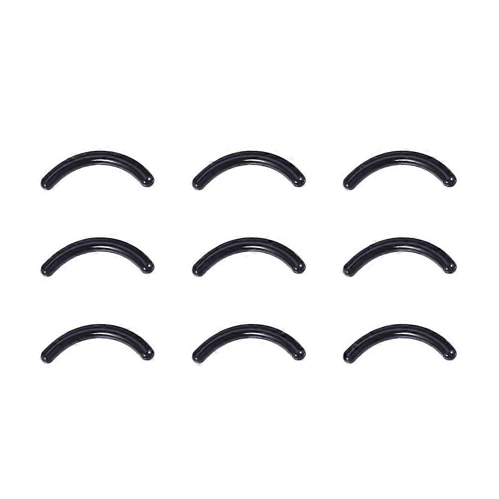 Eyelash Curler Refill Black Rubber Strip for Professional Use 100Pcs