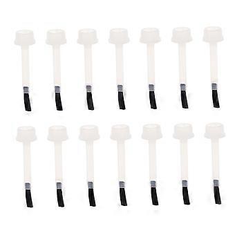 20pcs Nail Polish Brush Replacement Set Mini Nylon 11mm for Gel Nail Art DIY Manicure
