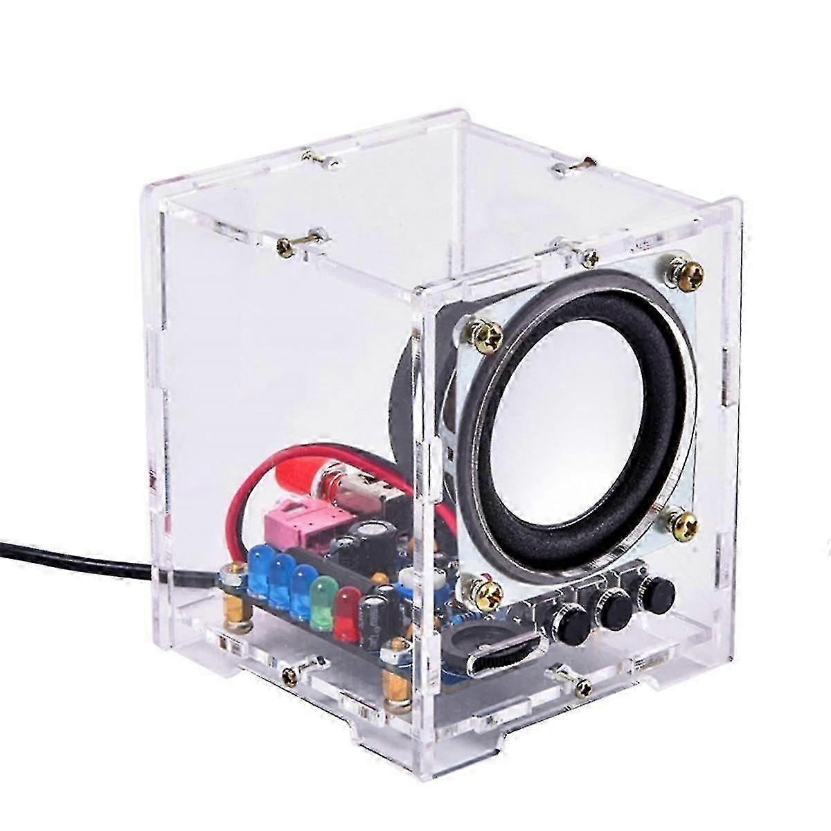 -009 Bluetooth Speaker Mini Spaker Unit Electronic Component DIY Kit Wireless Wired 5V DC Powered a