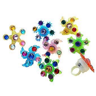 5st Fidget Spinner Armband för barn Glow-in-the-Dark Fun Party Favors Quick Spinning Toy Watches