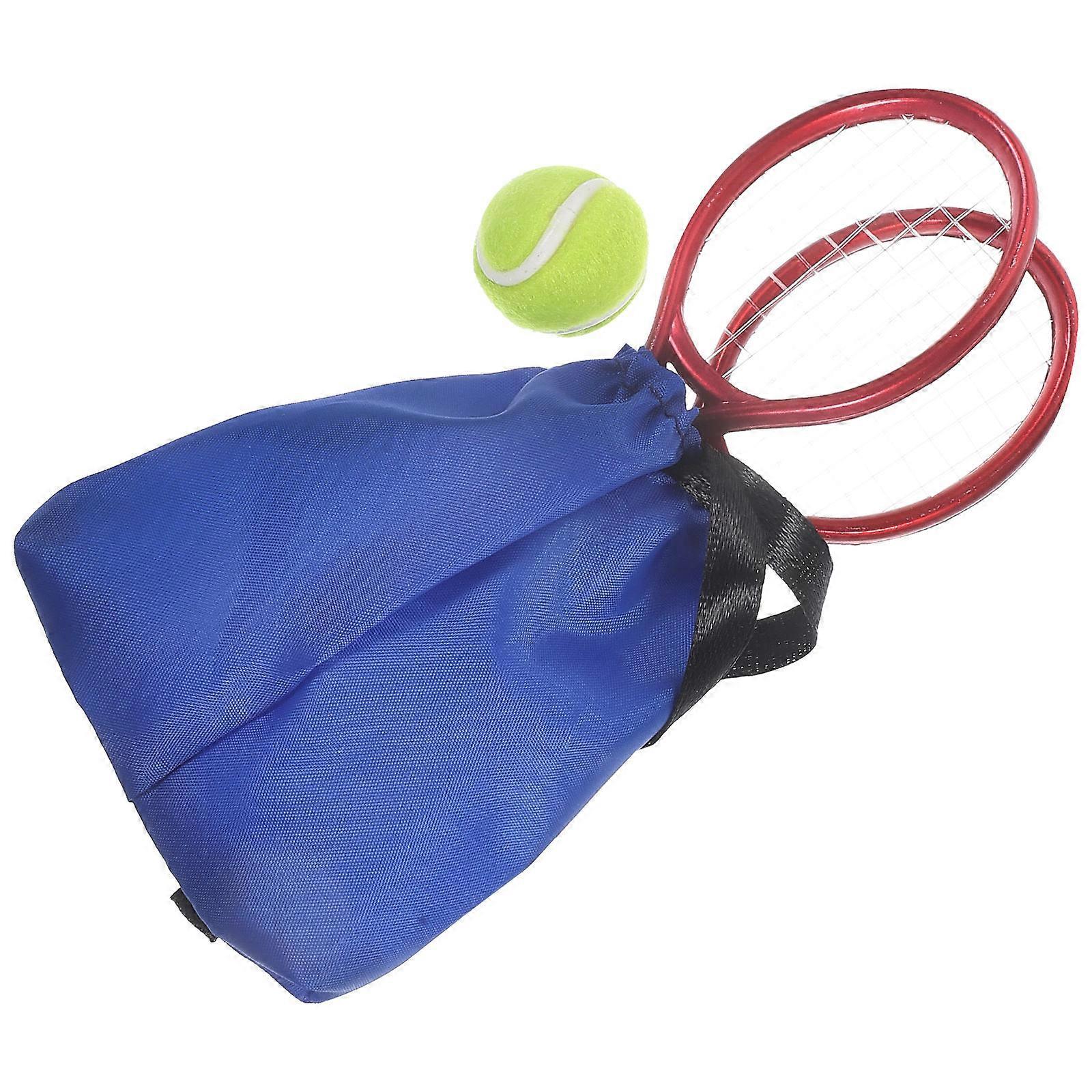 Plastic Mini Tennis Racket Decoration for Playing 1Set