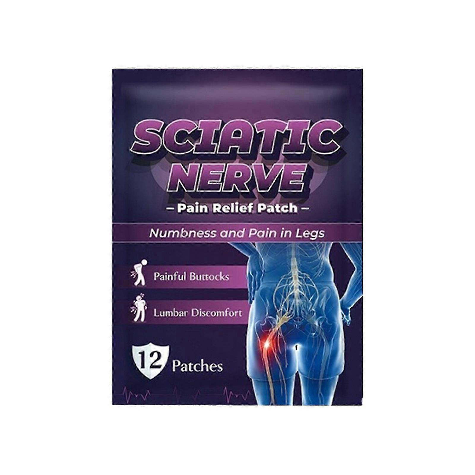 1-3box Sciatica Nerve Pain Relief Patch Heating Patch Body Meridian Patch