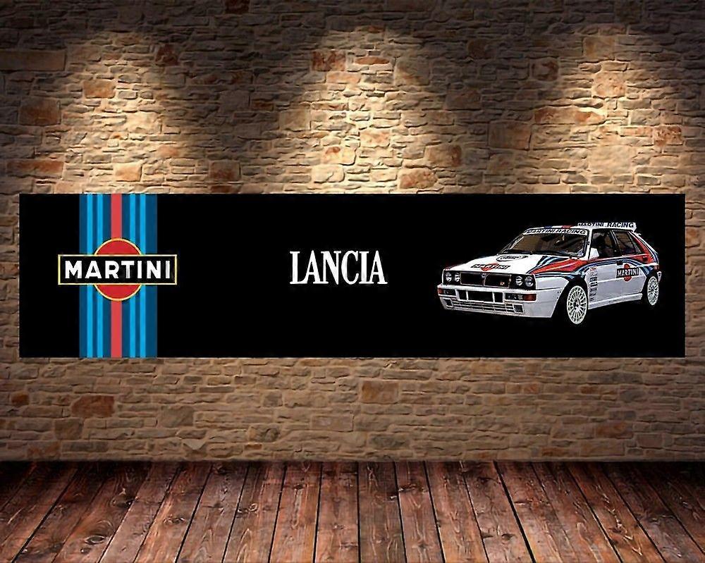 lancia m ini racing Banner FB1418