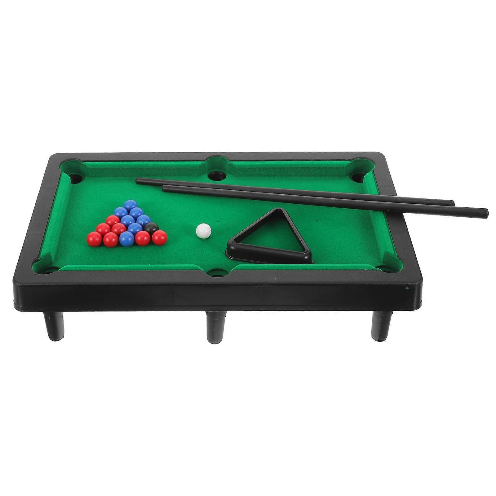 Pool Table Mini Billiard Game for Pets 1Set Desktop Plaything Toy