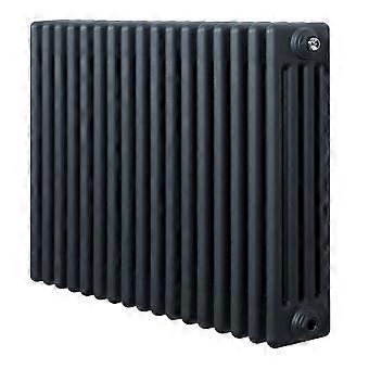 Traditional 4 Column Radiator 600mm x 785mm Modern Central Heating Heater Matt Anthracite Grey