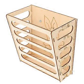 Heuhalter aus Holz für Kaninchenkäfige