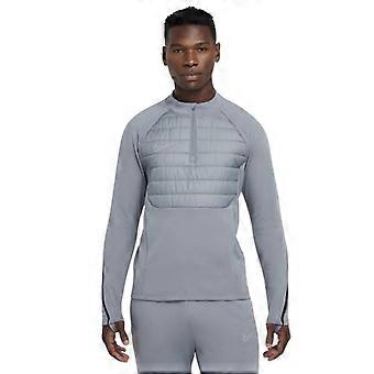 Nike Mens Warrior Thermal Mock Neck Winter Sweatshirt