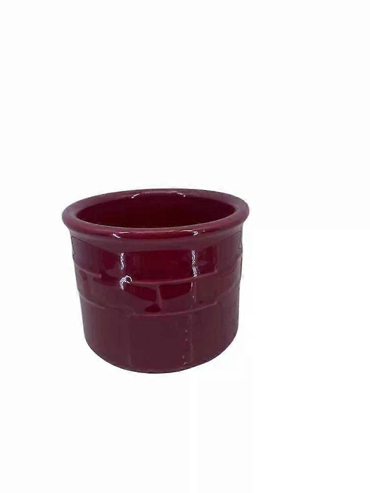 Roter Steinguttopf