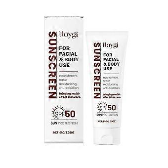 Tallow Protective Cream, UV Sunblock, Moisturizing, Non-Greasy, Portable, Daily Outdoor Sunscreen ,65g