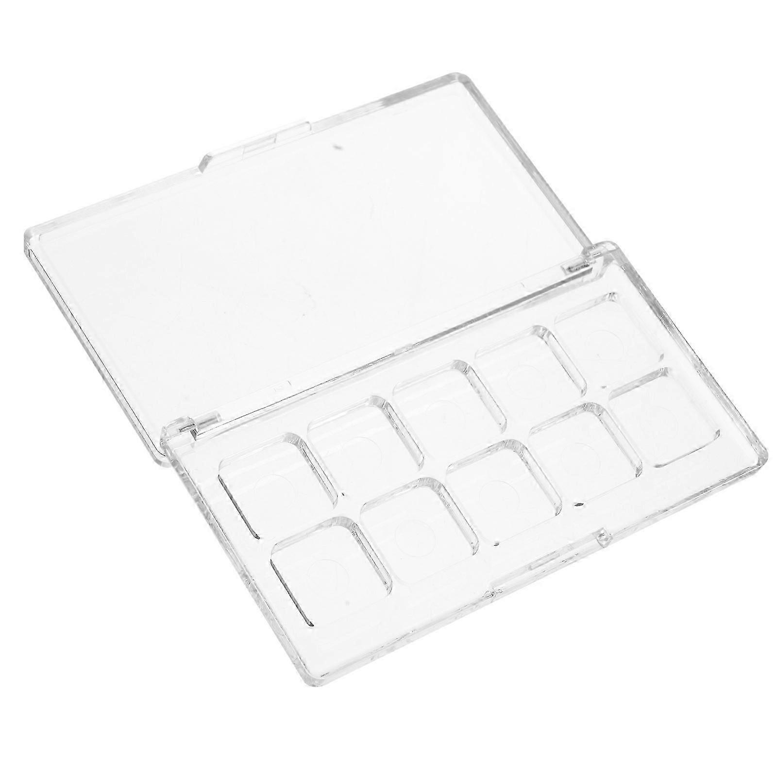 Transparent Empty Makeup Palette Organizer for DIY Makeup