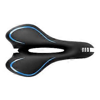 Kompatibel med Wheel Up Åndbar Blød Cykelsadel PVC Læder Komfortabelt Road Mountain Bike Saddel Tyk Polstret Hul Cykelsadel