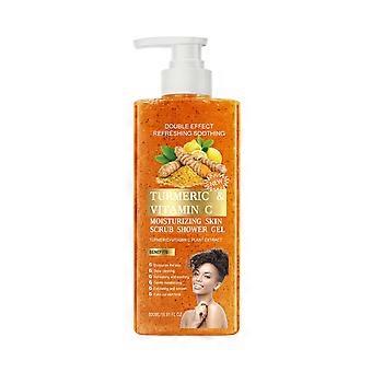Plant Infused Dual-Effect Body Wash, Exfoliating & Soothing Non-Stripping Shower Lotion