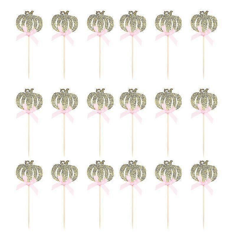 50pcs cake decorations , Pumpkin Topper