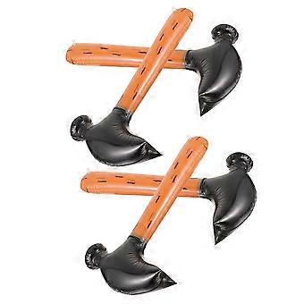 12 Pcs PVC Inflatable Hammer Balloon For Children Decorative Toy For Indoor Play And Outdoor Play Enhances Hand-eye Coordination